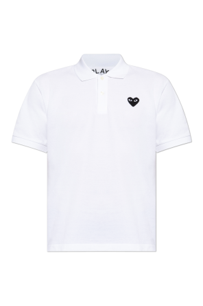 Polo with patch od Comme des Garçons Play