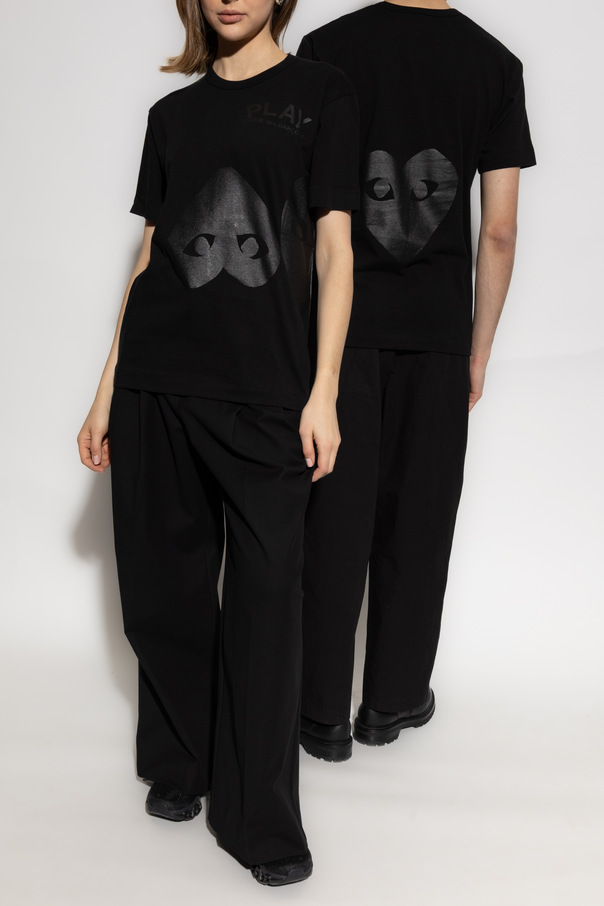 Comme des Garçons Play T-shirt with printed logo
