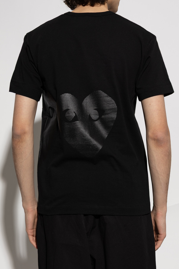 Comme des Garçons Play T-shirt with printed logo