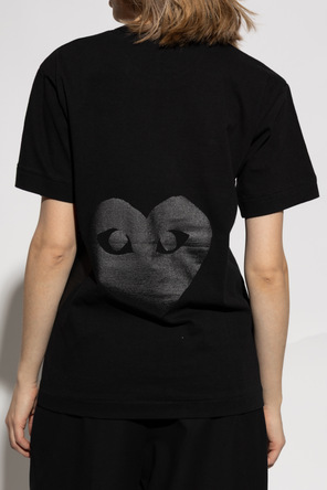 Comme des Garçons Play T-shirt with printed logo