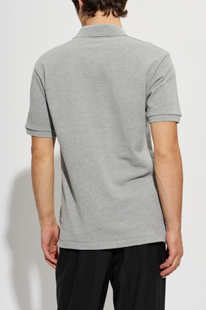 Comme des Garçons Play Polo de algodón con parche de logo