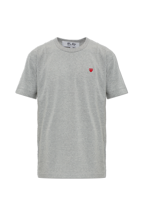 Camiseta de algodón con parche con el logo
