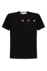 Kickers Boyfriend T-shirt met logo op de voorkant in gemêleerd grijs