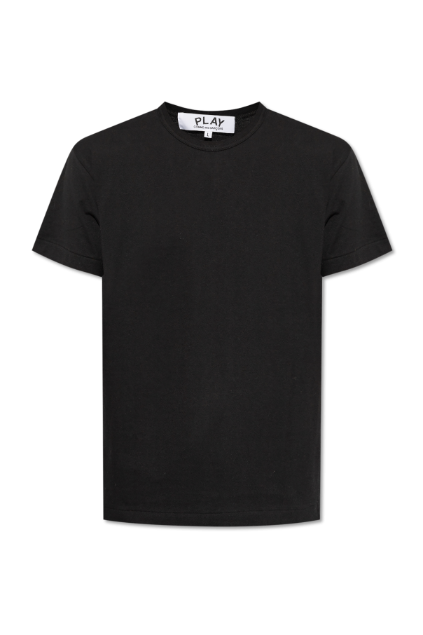 Comme des Garçons Play T-shirt with logo patch