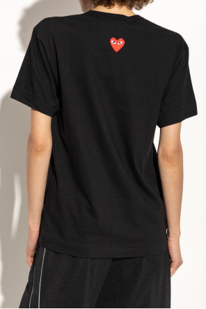 Comme des Garçons Play T-shirt with logo patch