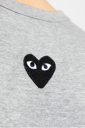 Comme des Garçons Play T-shirt with logo patch