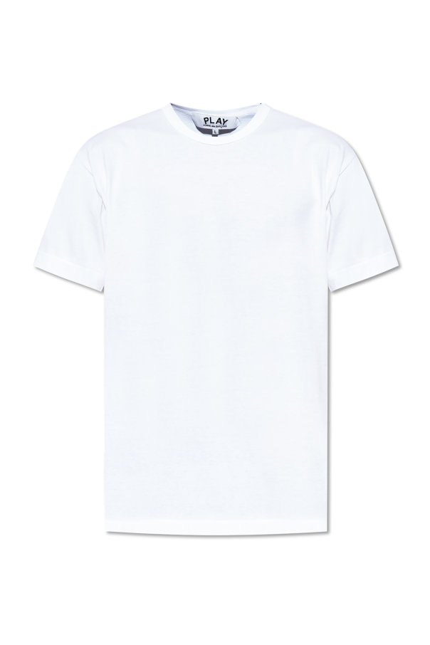 Comme des Garçons Play T-shirt with logo patch