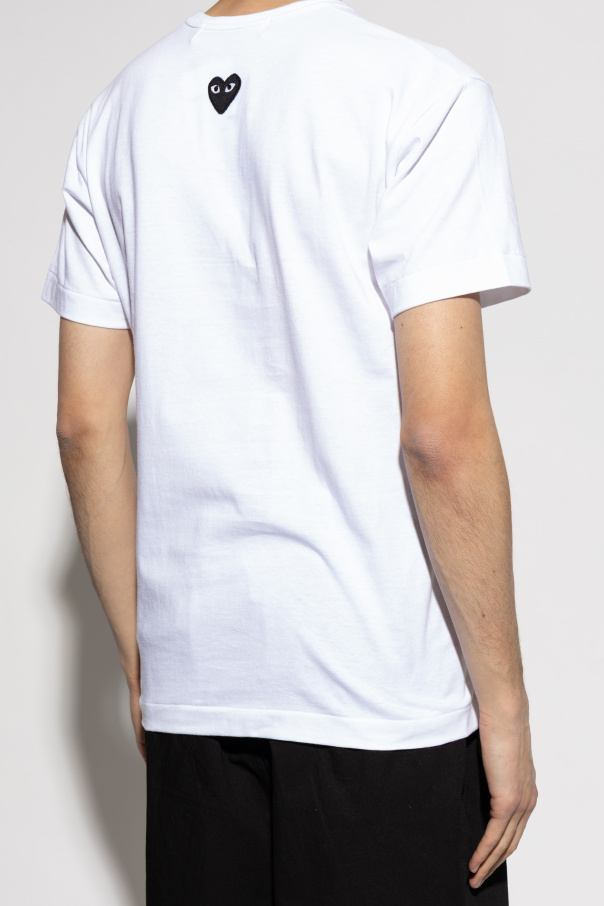 Comme des Garçons Play T-shirt with logo patch