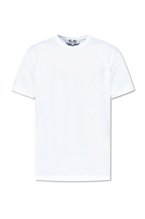 T-shirt with logo patch