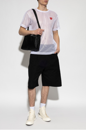 Transparentny t-shirt od Comme des Garçons Play