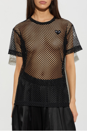 Comme des Garçons Play Transparent t-shirt