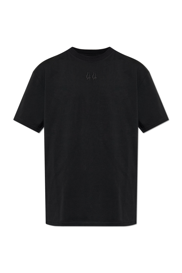 T-shirt with embroidered logo od 44 Label Group