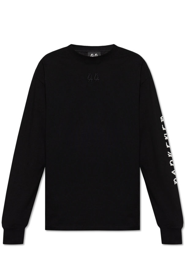44 Label Group Long sleeve cotton t-shirt