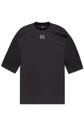 Camiseta perforada con logo