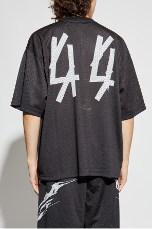44 Label Group Camiseta perforada con logo