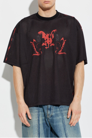 44 Label Group Perforated t-shirt