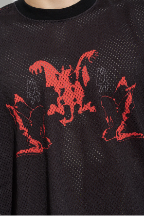 44 Label Group Perforated t-shirt