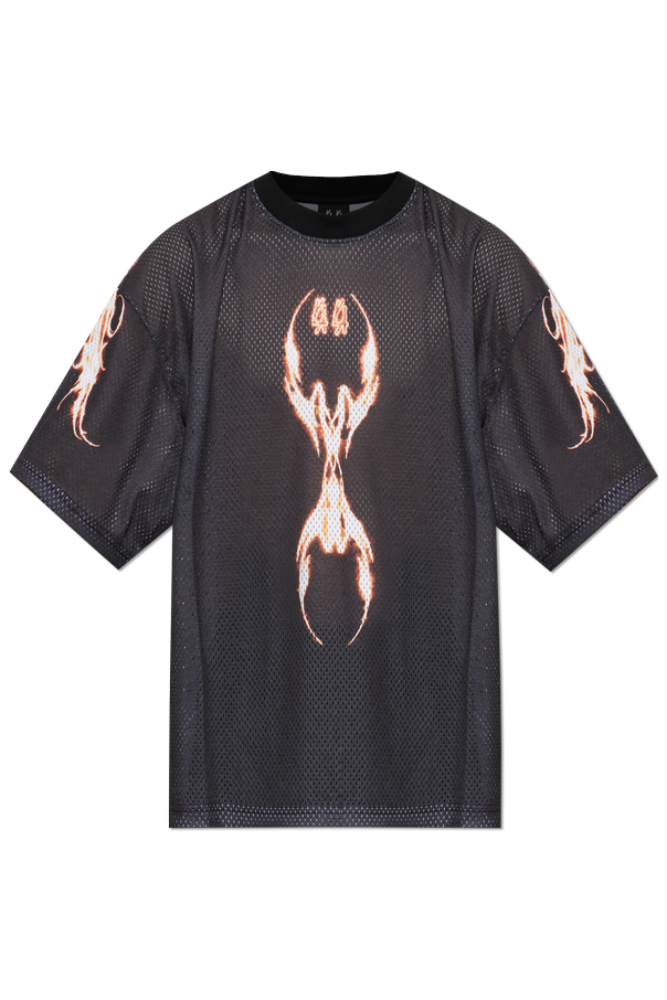Perforated t-shirt with print od 44 Label Group