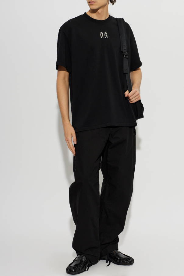 44 Label Group T-shirt com logótipo impresso