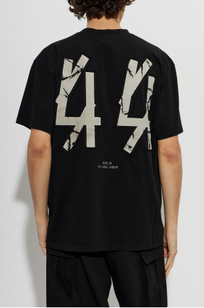 44 Label Group T-shirt com logótipo impresso