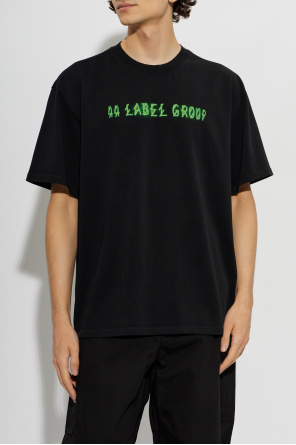 44 Label Group T-shirt com estampado