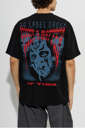 44 Label Group T-shirt com logótipo estampado