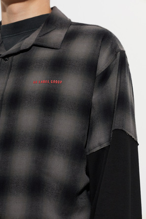 44 Label Group Košile s efektem ‘vintage’