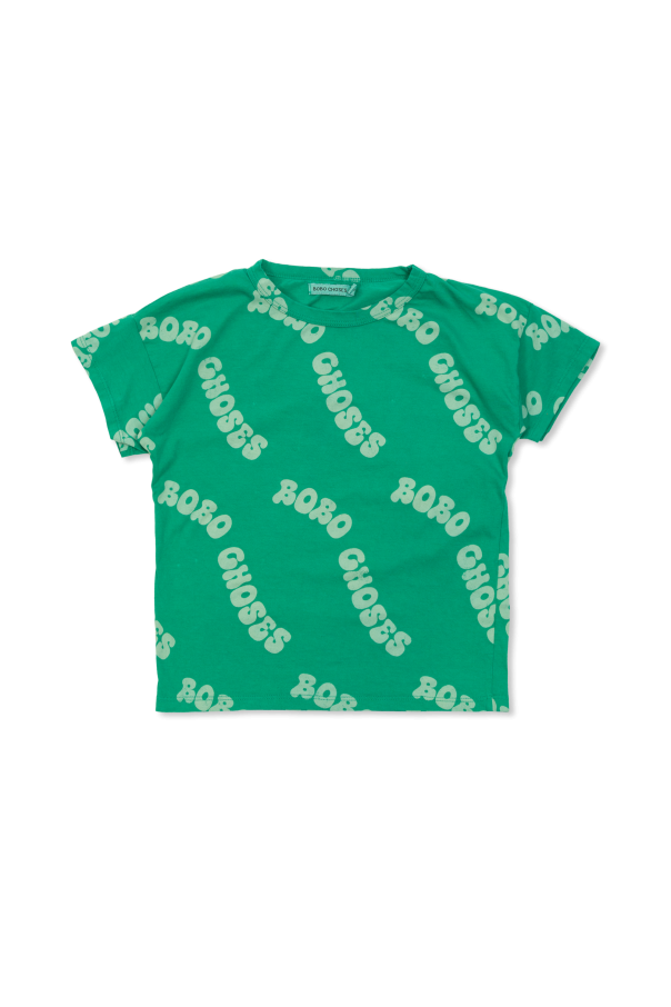 T-shirt with printed logo, zdjęcie 1 T-shirt with printed logo od Bobo Choses