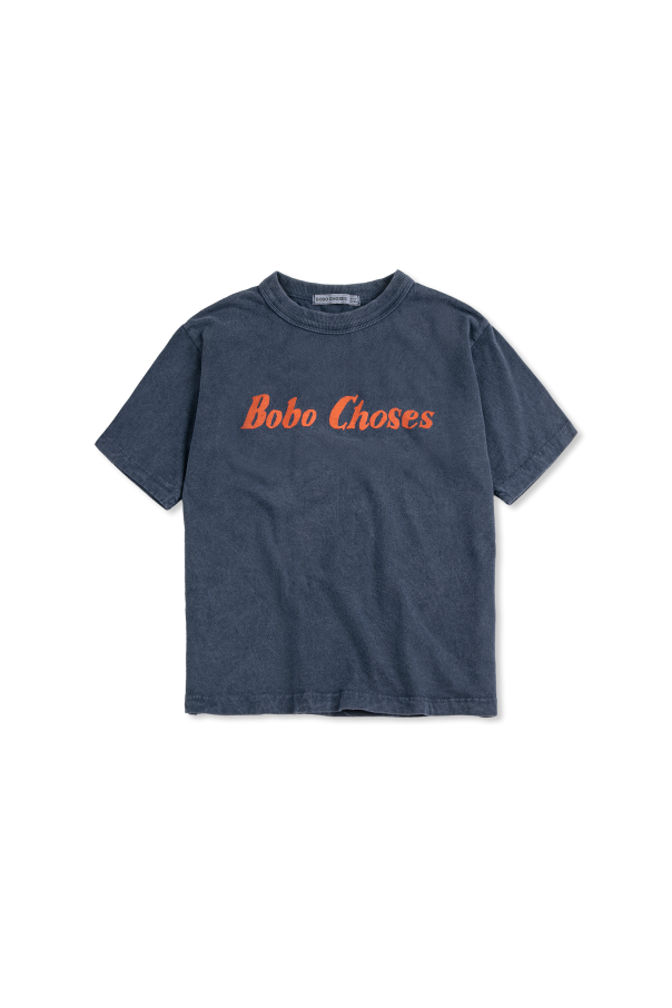 T-shirt with printed logo od Bobo Choses