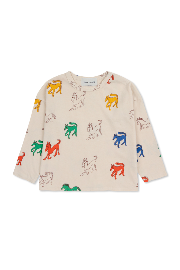 Bobo Choses T-shirt with horse motif