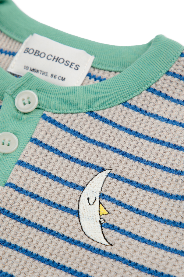 Bobo Choses T-shirt with stripe pattern