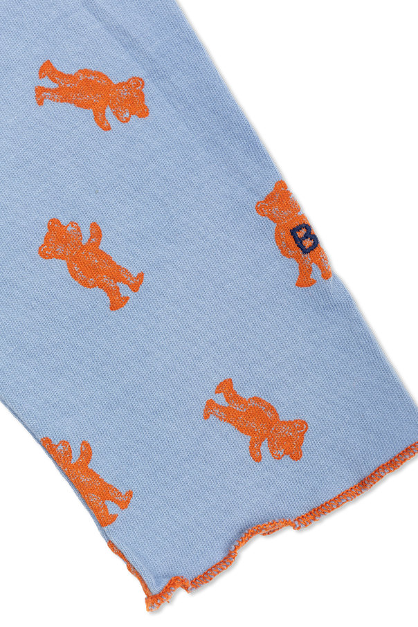 Bobo Choses Cotton polo shirt with pattern