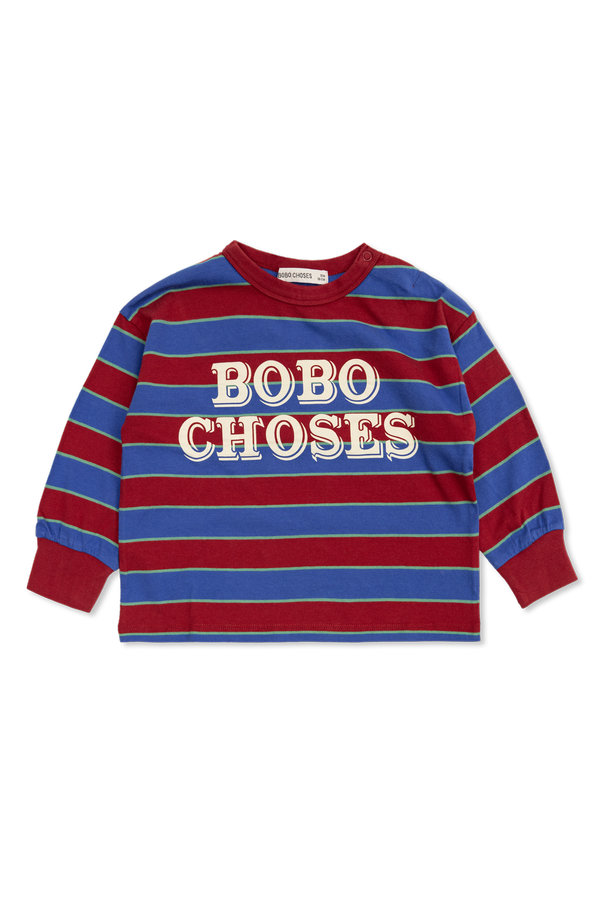 Striped pattern T-shirt od Bobo Choses