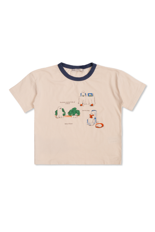 Cotton T-shirt with print od Bobo Choses
