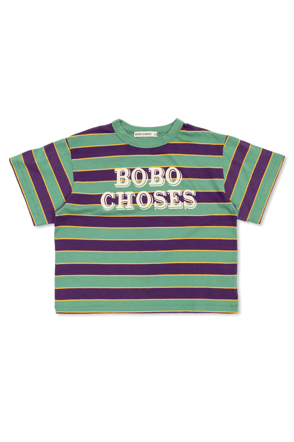 Striped pattern T-shirt od Bobo Choses