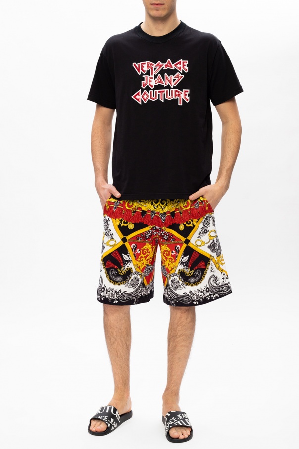 Versace Jeans Couture T-shirt Et Short Nba Golden St