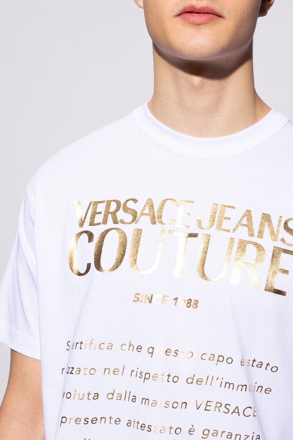 Printed T Shirt Versace Jeans Couture Pochta Us