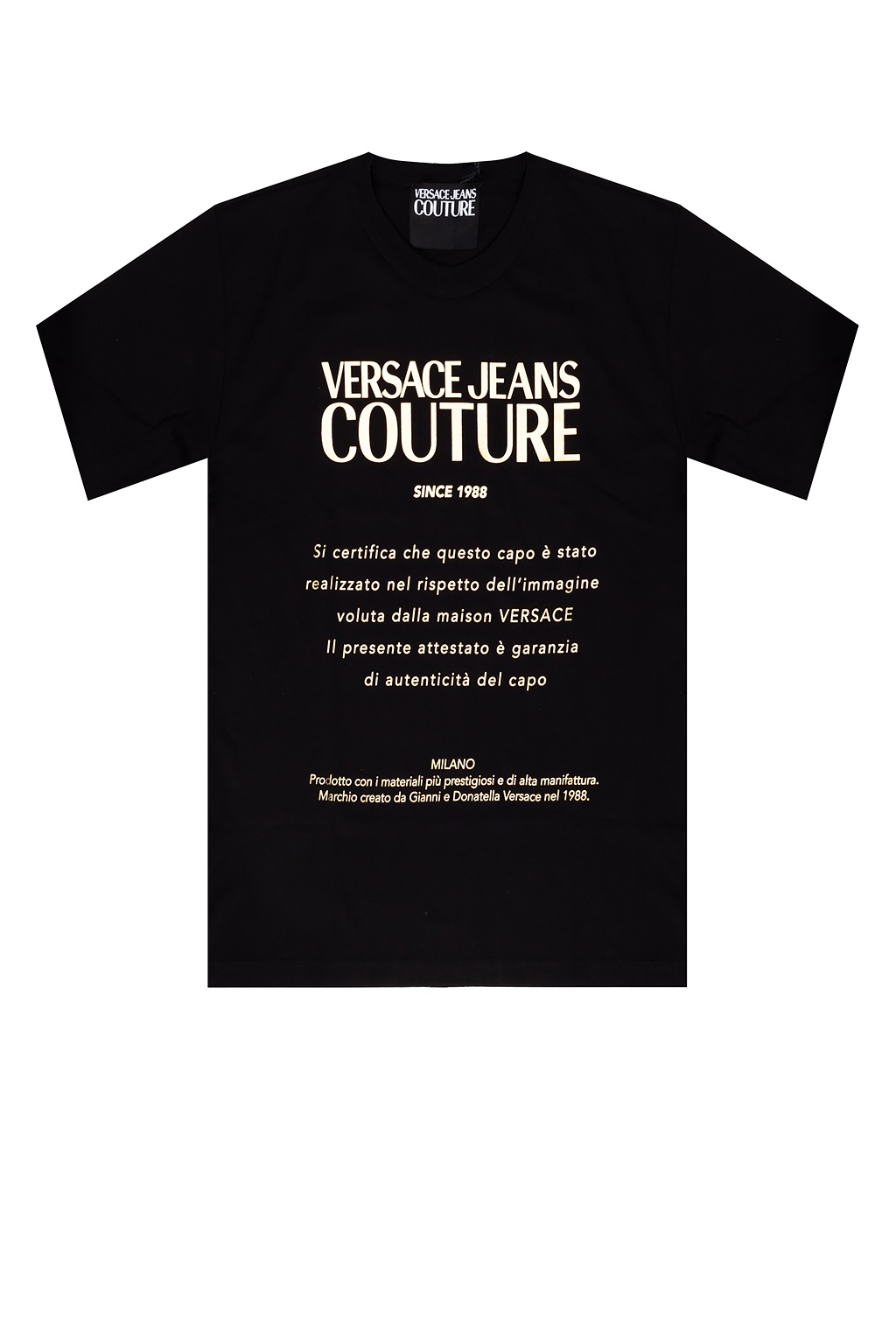 Logo T Shirt Versace Jeans Couture Gov Us