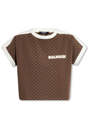 Balmain embossed logo short-sleeve T-shirt