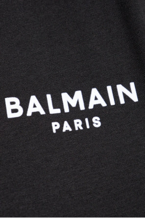 Balmain Krótki t-shirt z logo