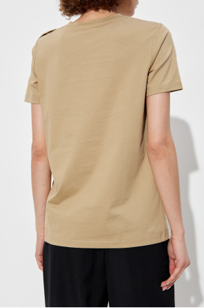 Balmain T-shirt z nadrukowanym logo