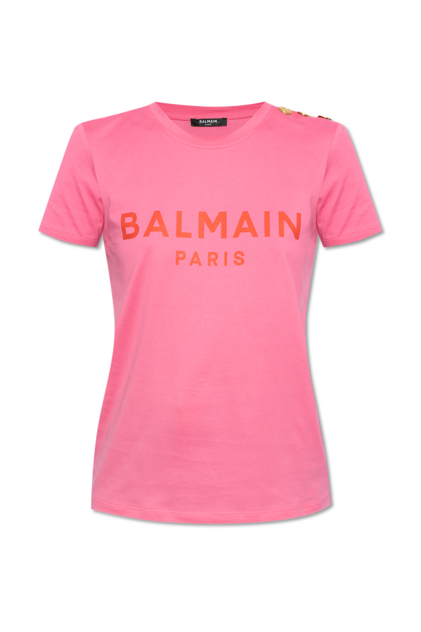 Balmain T-shirt z  logo