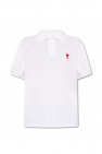 Ami Alexandre Mattiussi WHITE Polo shirt with logo