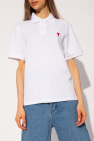 Ami Alexandre Mattiussi WHITE Polo shirt with logo