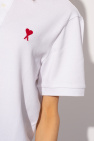 Ami Alexandre Mattiussi WHITE Polo shirt with logo