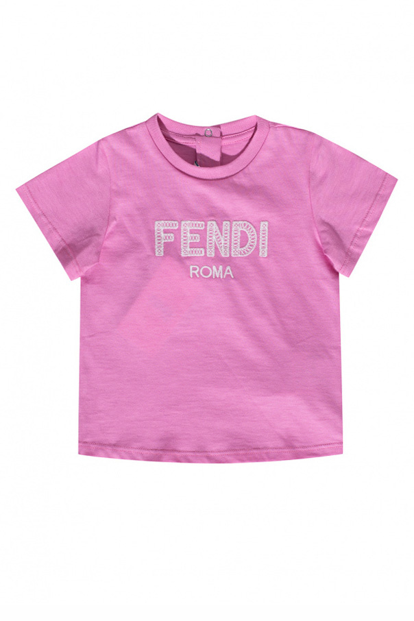 Fendi Kids Logo T-shirt