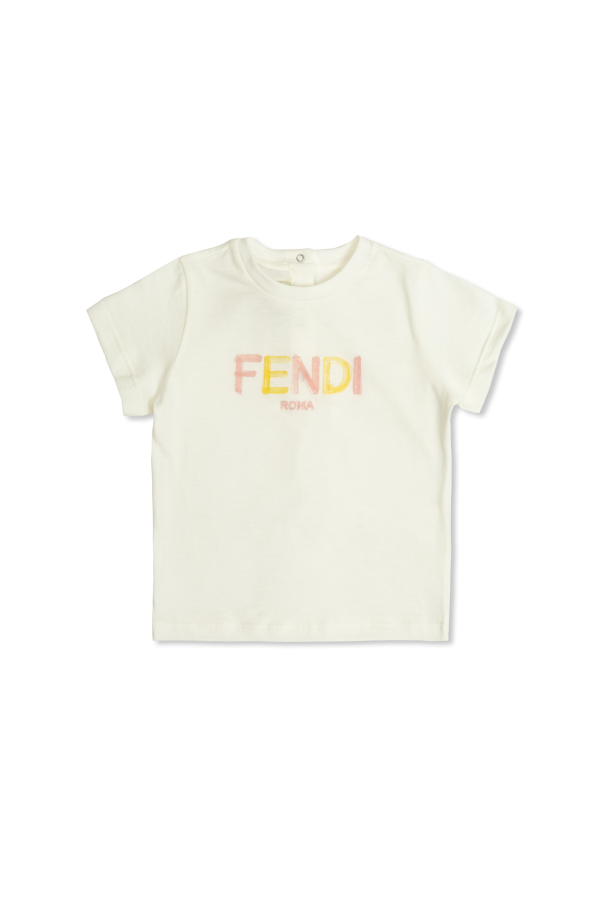 T-shirt with logo, zdjęcie 1 T-shirt with logo od Fendi Kids