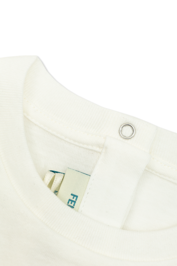 Fendi Kids Camiseta con estampado de colores