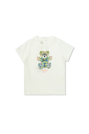 T-shirt with colorful print