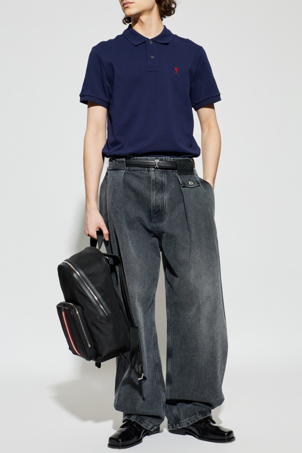 Ami Alexandre Mattiussi Polo z logo